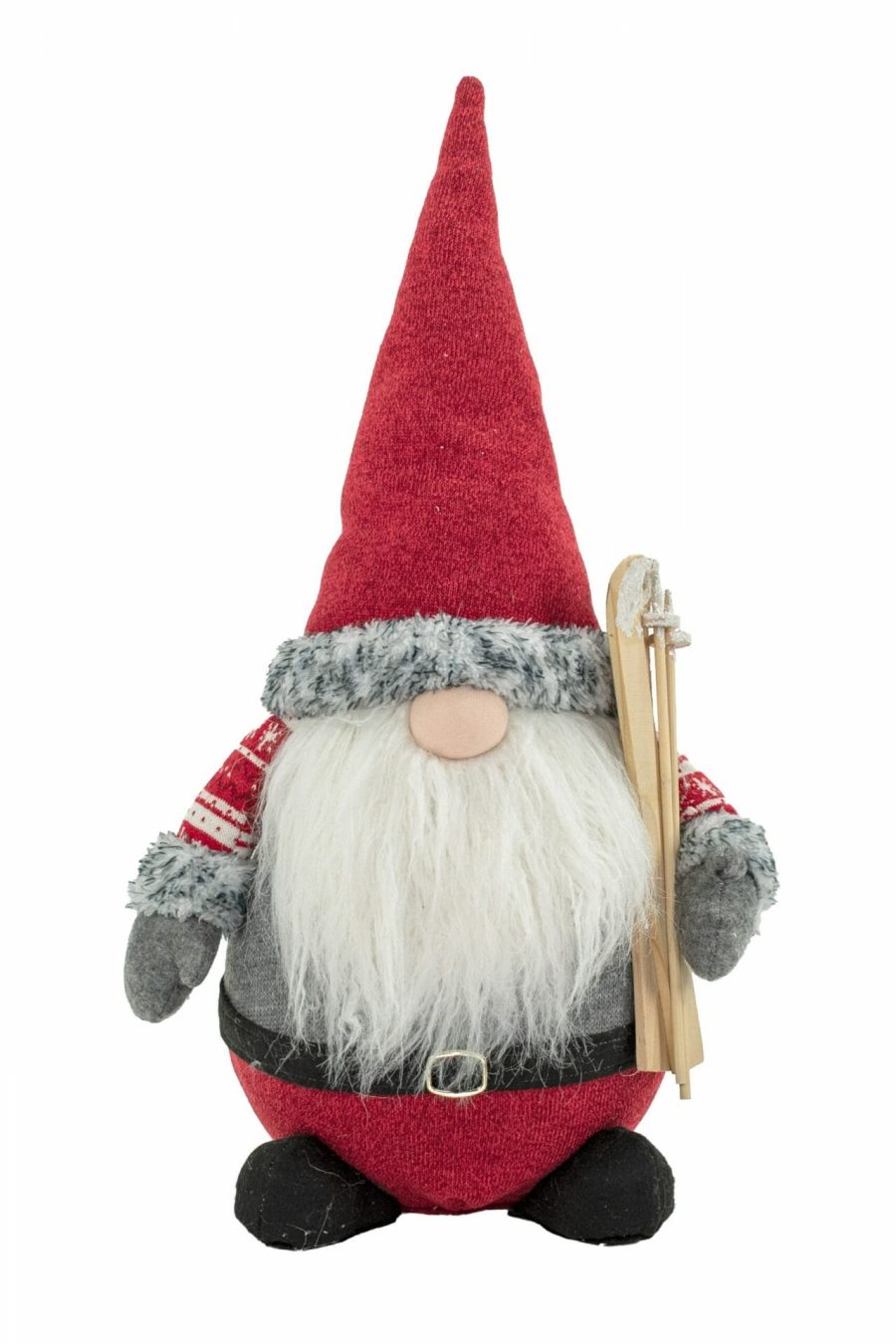 Red Plump Santa Claus Gnome