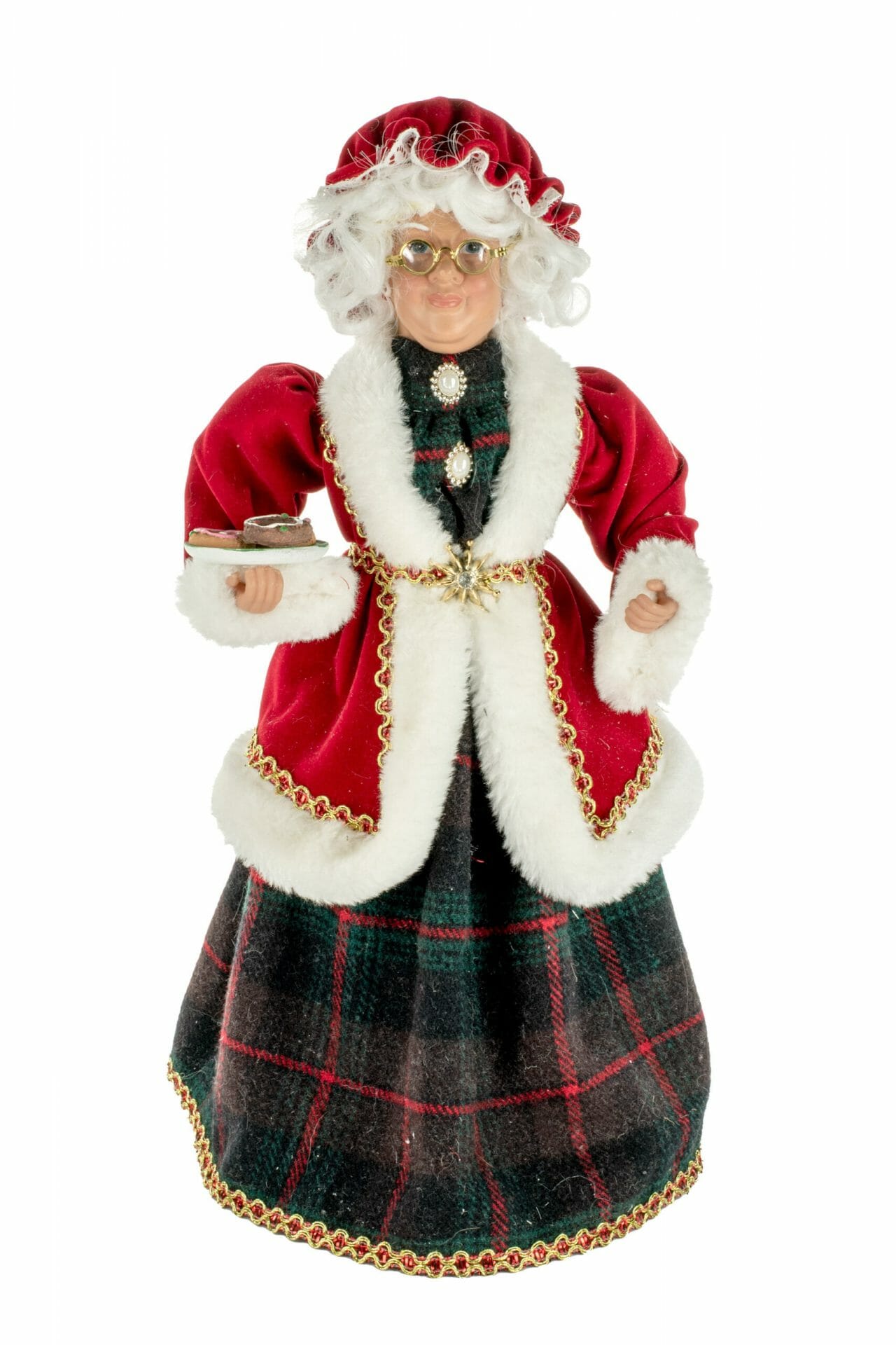 Burgundy Plump Traditional Mrs. Claus