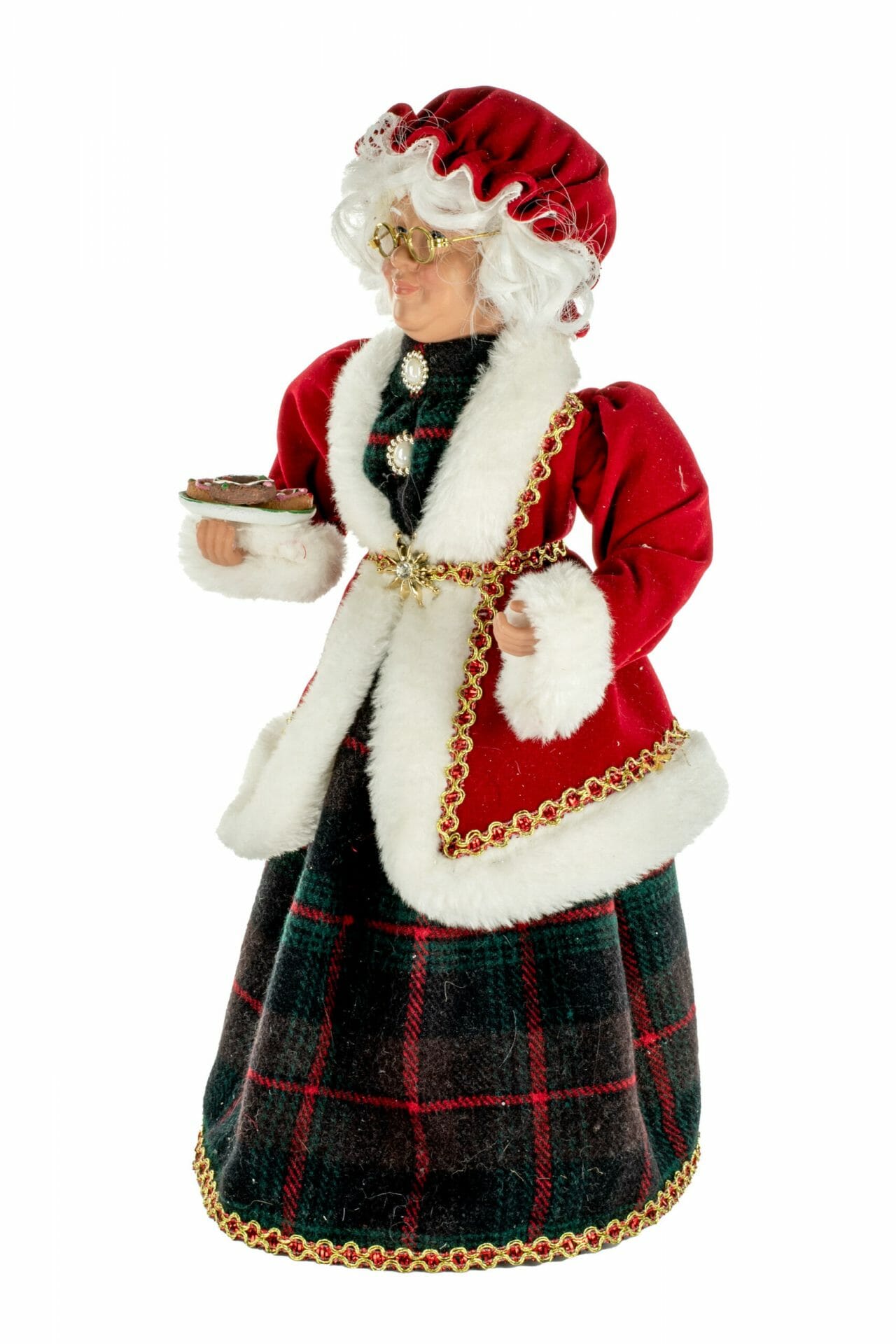 Burgundy Plump Traditional Mrs. Claus - Image 2