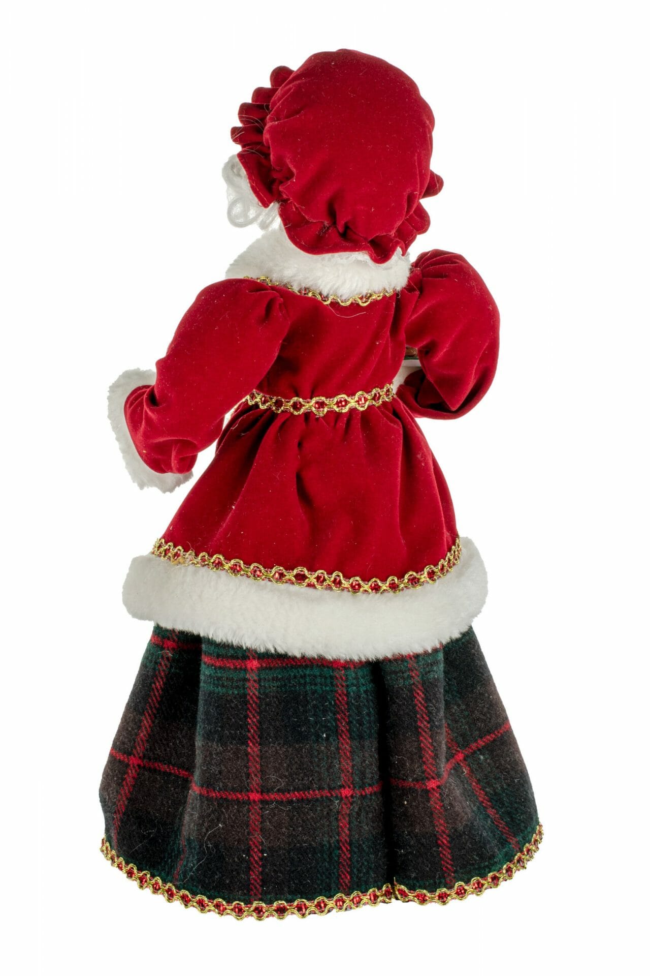 Burgundy Plump Traditional Mrs. Claus - Image 3