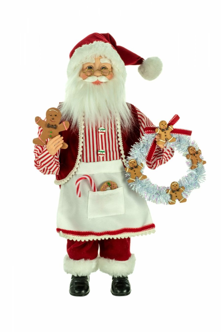 Red Standing Baker Mrs. Claus