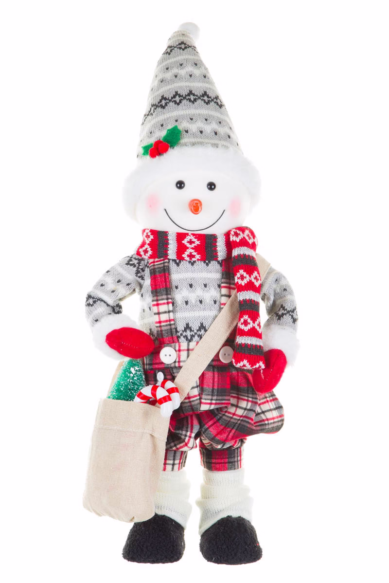 White Snowman Doll