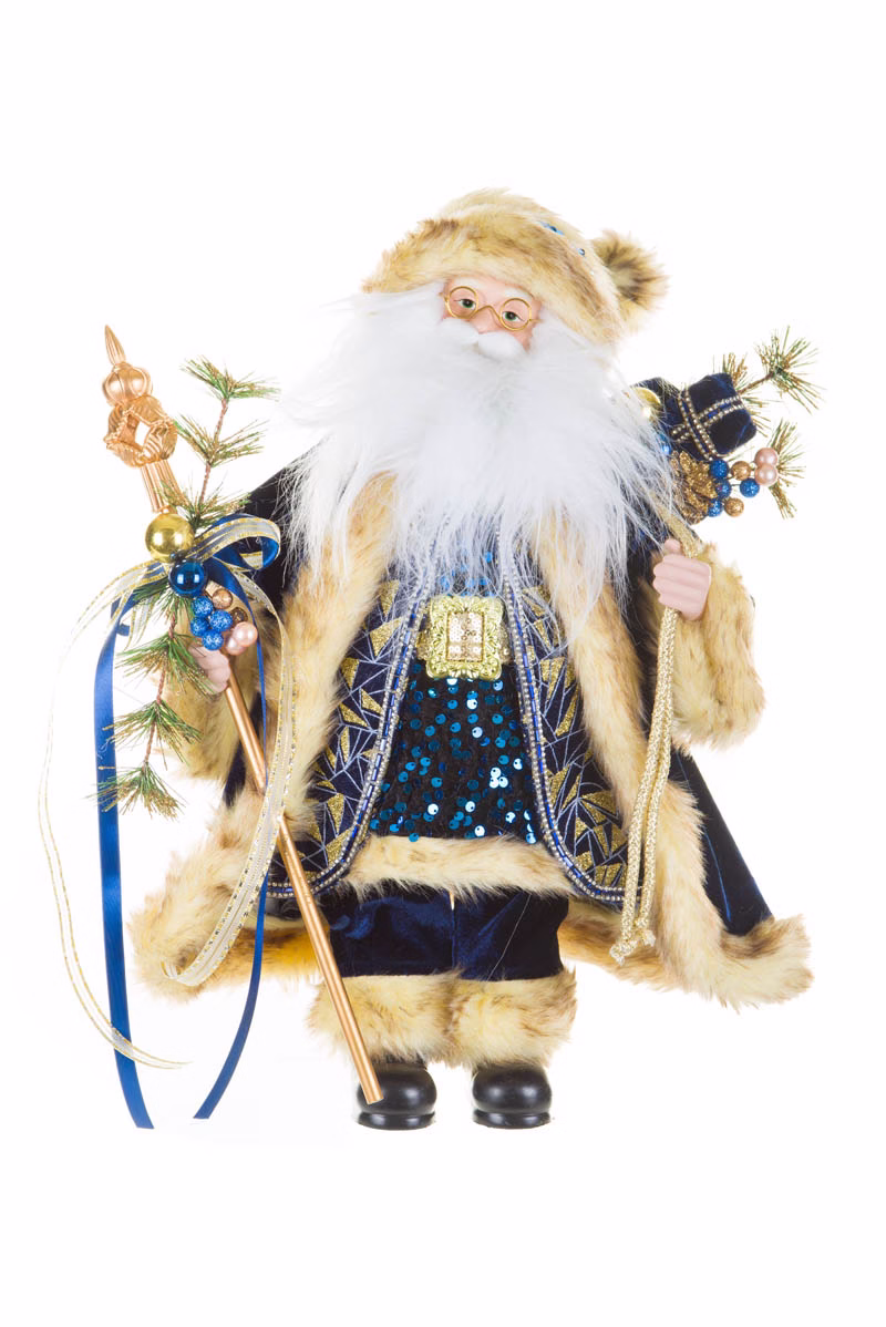 Midnight Blue Santa