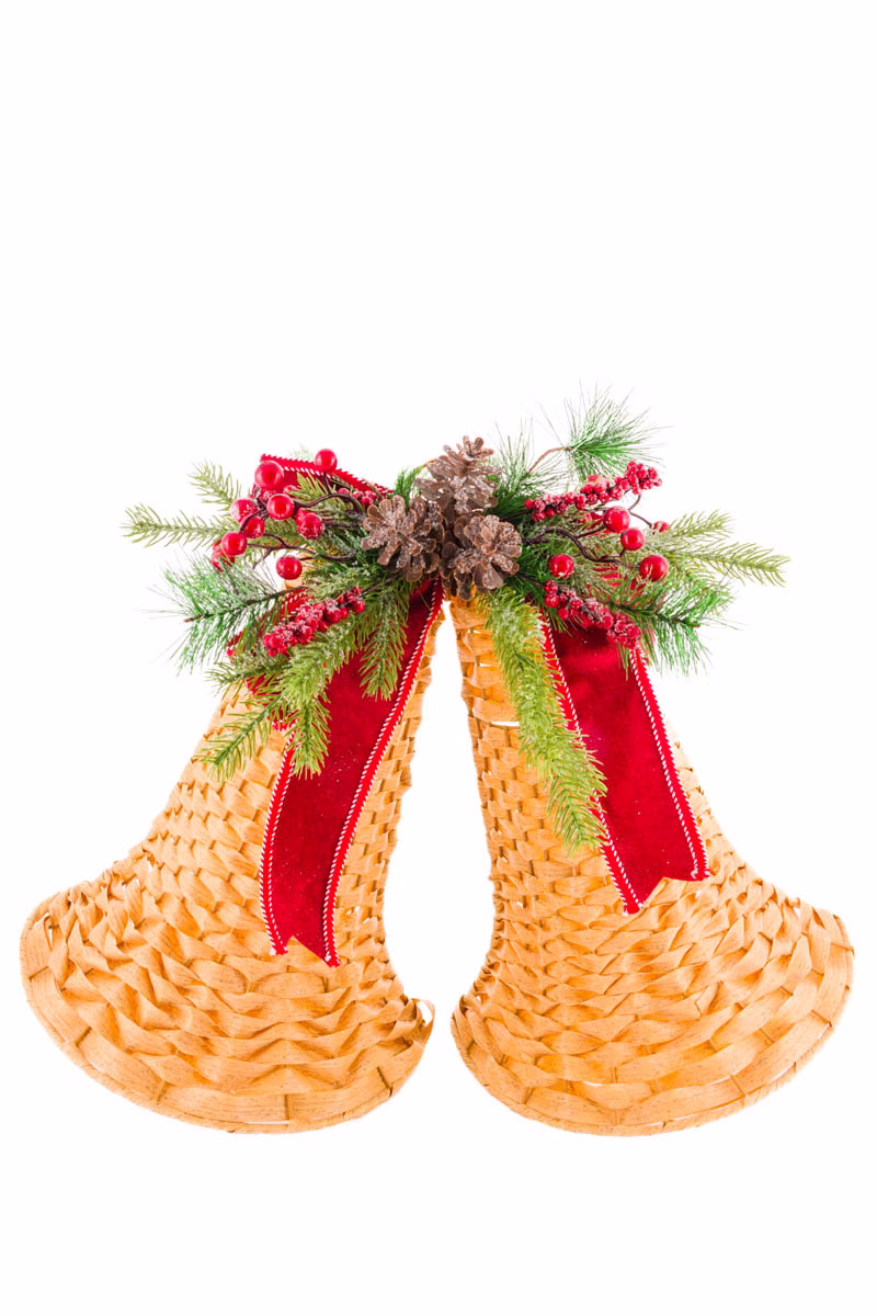 Hangable Umber Bells Ornament