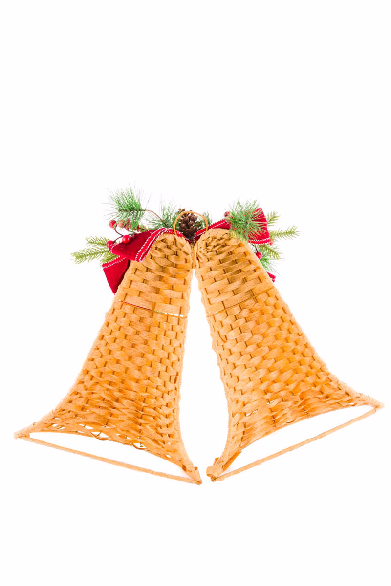 Hangable Umber Bells Ornament