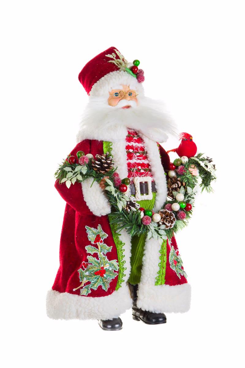 Red Old World Santa Claus - Image 2