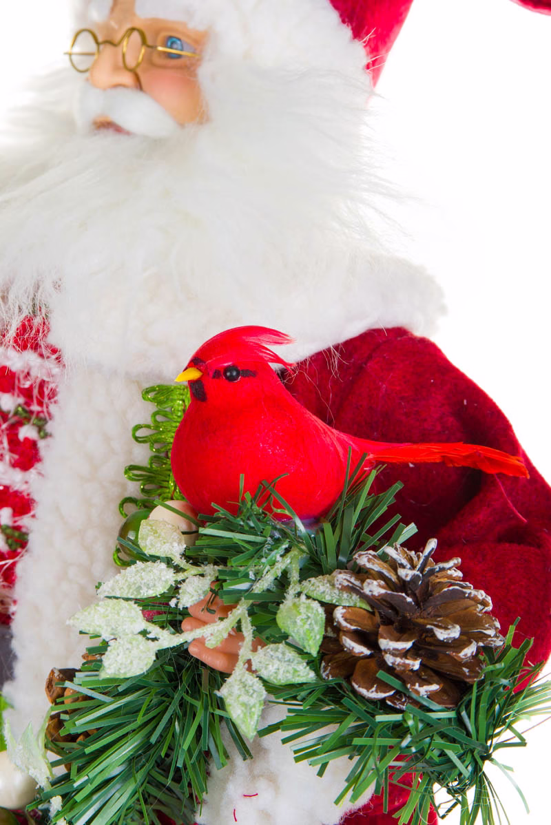 Red Old World Santa Claus - Image 5