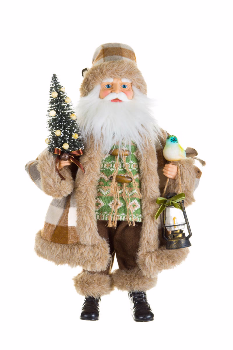 Green Bold Santa Claus