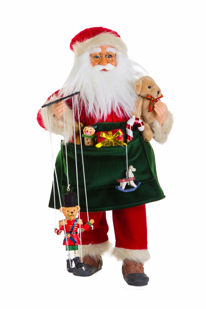 Red Toymaker Santa