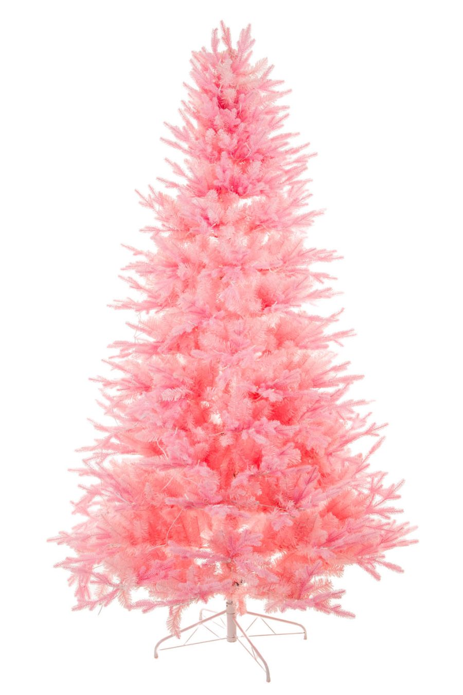 Pink Warm White LED Christmas Tree