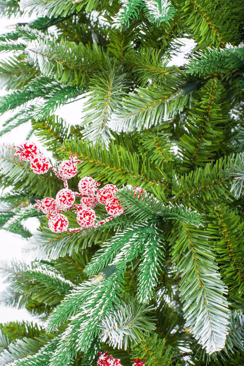 Green Mixed Spruce LED Christmas Tree