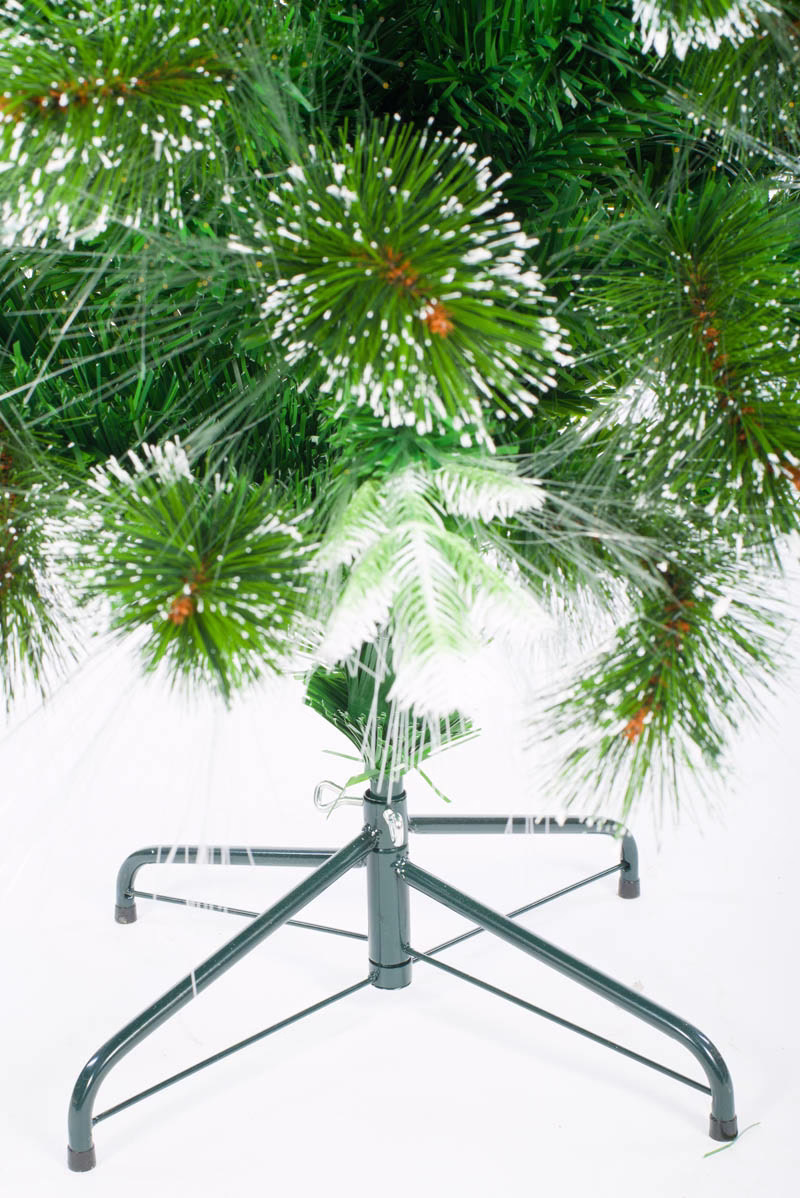 Green Mixed Pine Fiber Optic Christmas Tree
